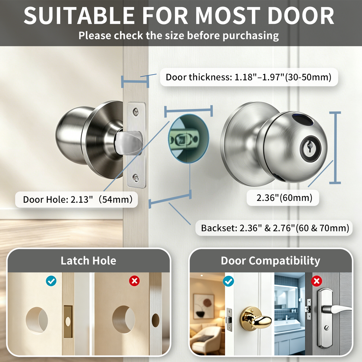 Smart fingerprint door lock feature comparison with app control and keyless access