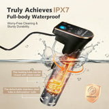 IPX7 waterproof sous vide cooker with detachable stainless steel heating tube for easy cleaning