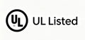 UL Listed safety compliance mark certification badge